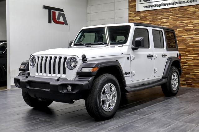used 2022 Jeep Wrangler Unlimited car, priced at $30,991