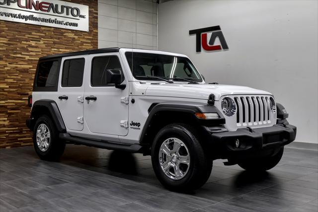 used 2022 Jeep Wrangler Unlimited car, priced at $30,991