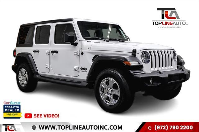 used 2022 Jeep Wrangler Unlimited car, priced at $30,991