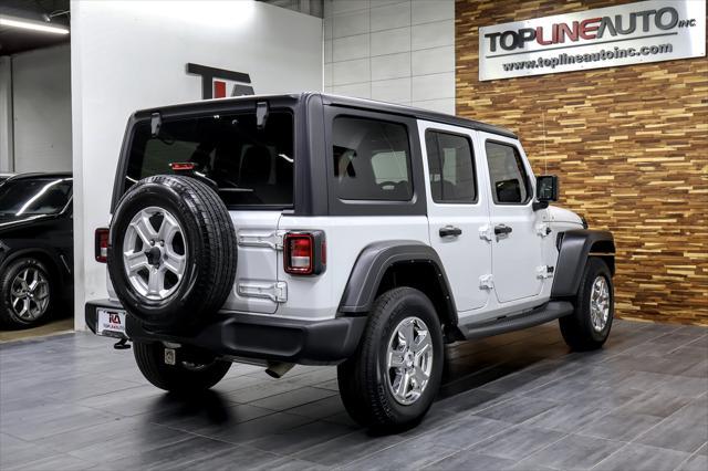 used 2022 Jeep Wrangler Unlimited car, priced at $30,991