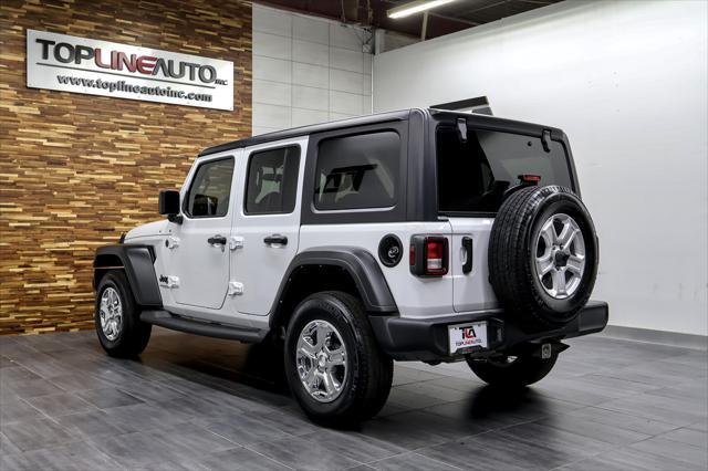 used 2022 Jeep Wrangler Unlimited car, priced at $30,991