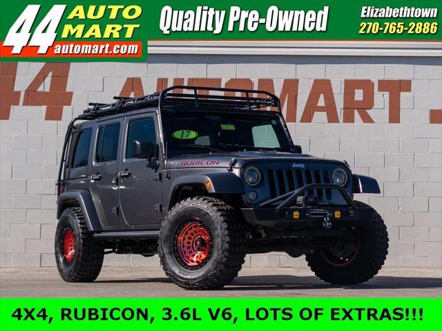 used 2017 Jeep Wrangler Unlimited car, priced at $30,944