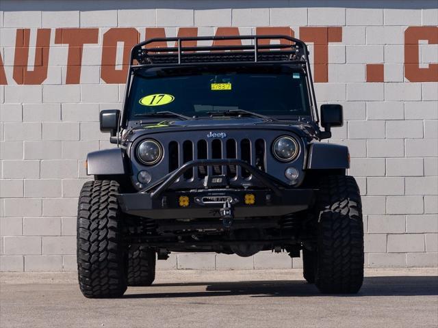 used 2017 Jeep Wrangler Unlimited car, priced at $30,944