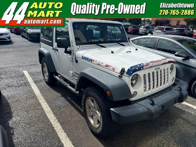 used 2017 Jeep Wrangler car, priced at $17,644