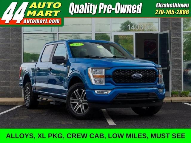 used 2021 Ford F-150 car, priced at $37,444