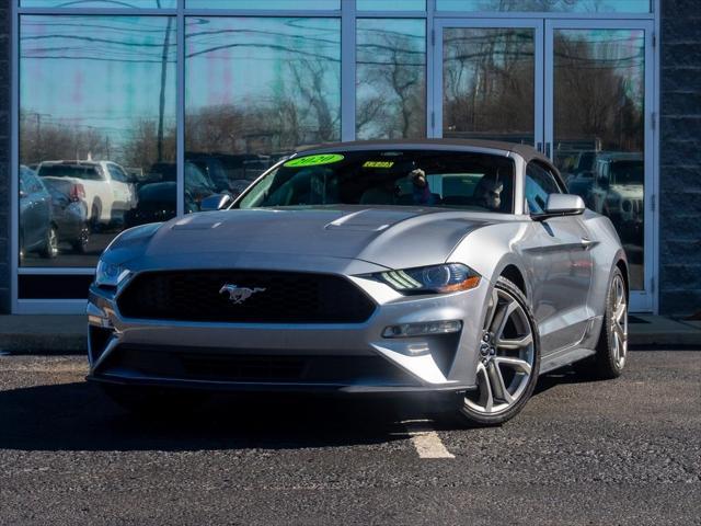 used 2020 Ford Mustang car, priced at $21,844