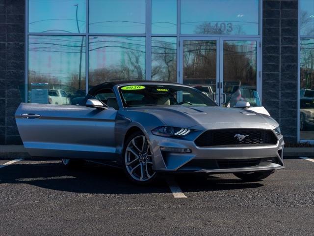 used 2020 Ford Mustang car, priced at $21,844