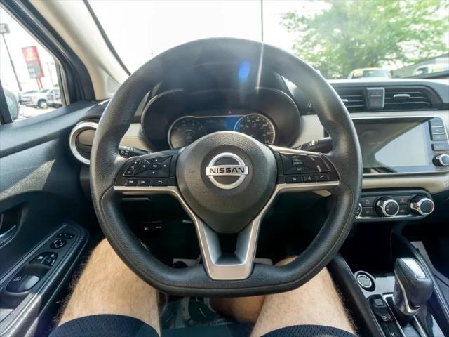 used 2020 Nissan Versa car, priced at $16,844
