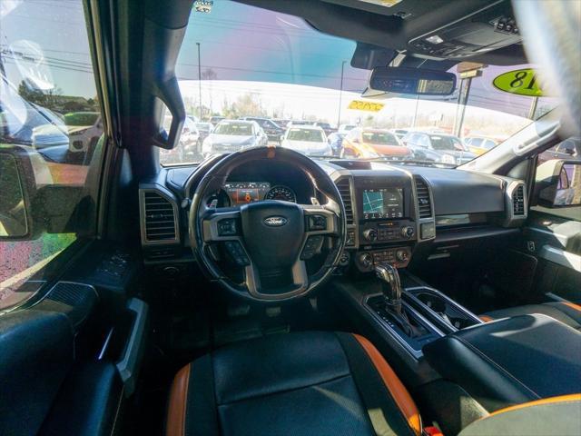 used 2018 Ford F-150 car, priced at $42,744