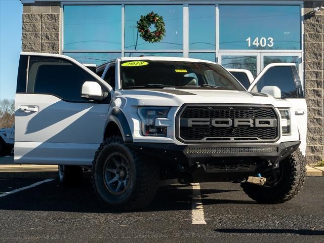 used 2018 Ford F-150 car, priced at $42,744