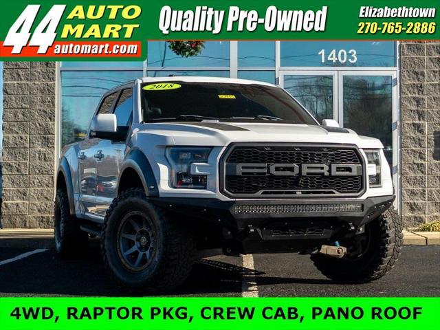 used 2018 Ford F-150 car, priced at $42,744