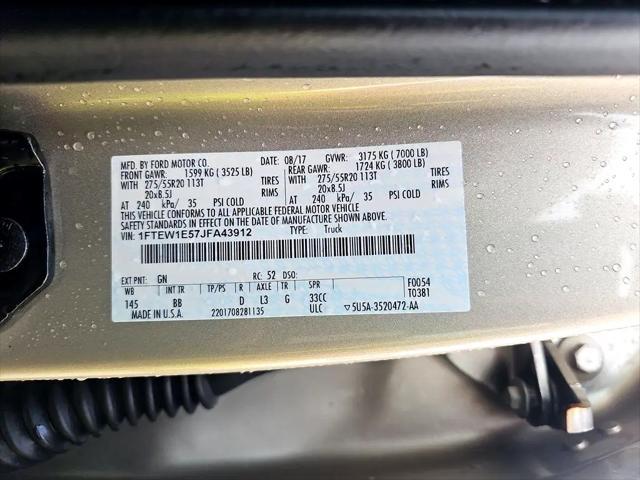 used 2018 Ford F-150 car, priced at $36,844