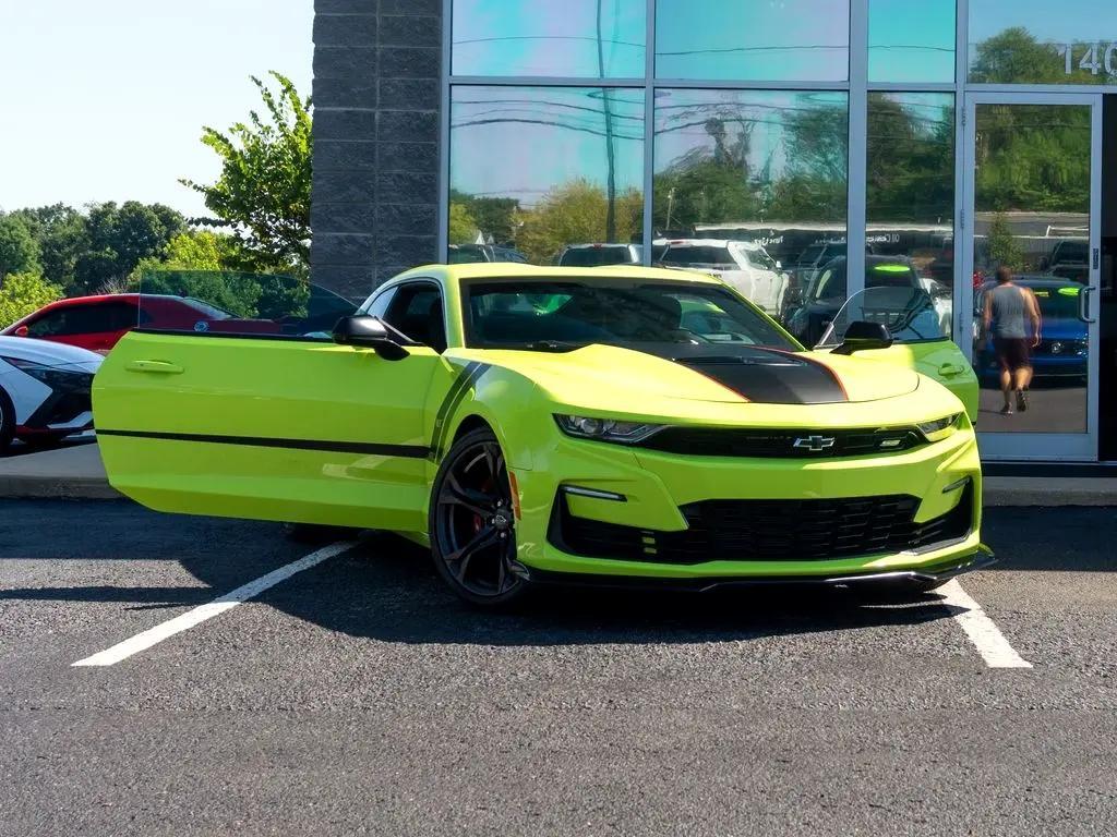 used 2021 Chevrolet Camaro car, priced at $44,944