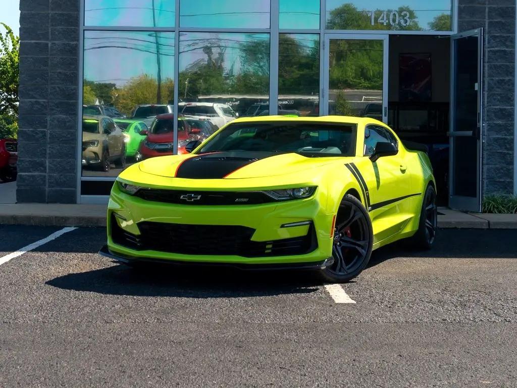 used 2021 Chevrolet Camaro car, priced at $44,944