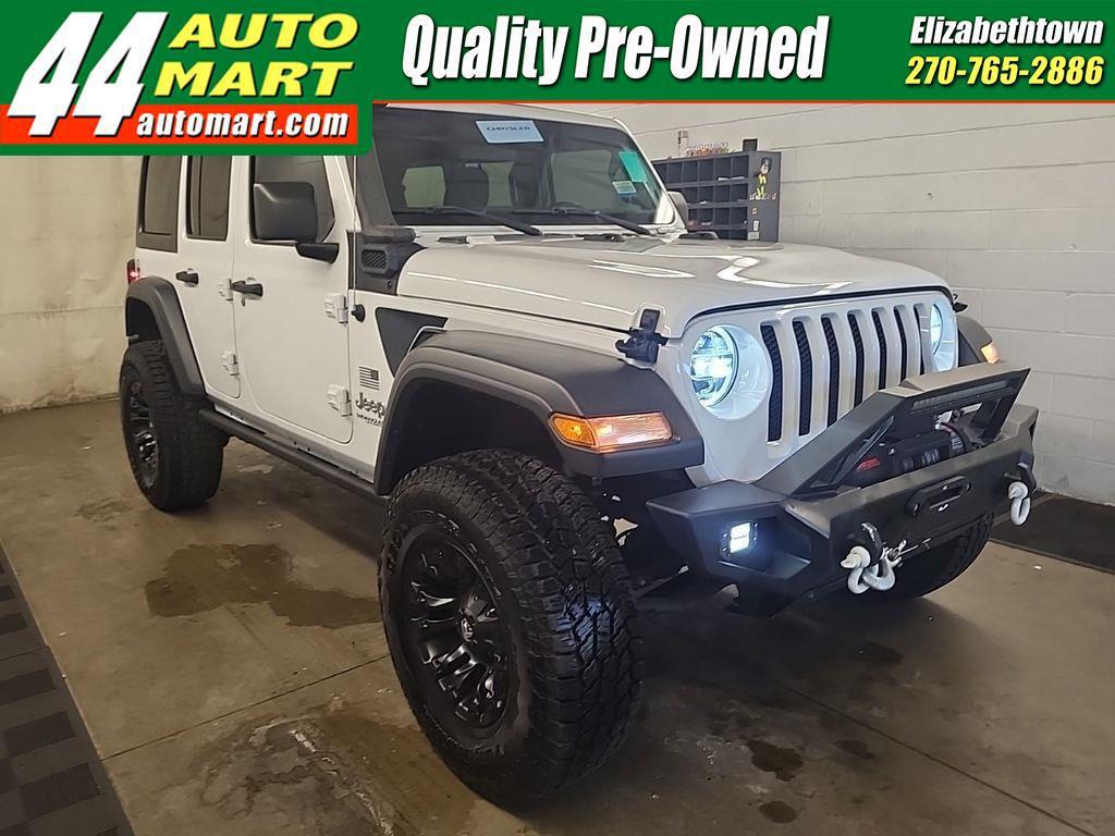 used 2020 Jeep Wrangler Unlimited car, priced at $33,544