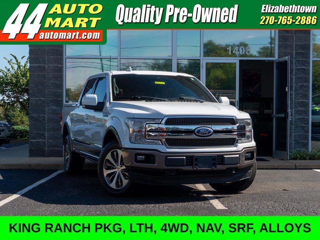 used 2018 Ford F-150 car, priced at $35,744