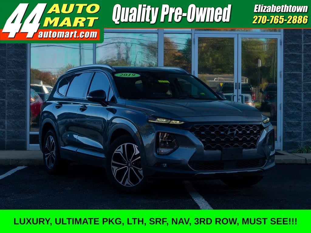 used 2019 Hyundai Santa Fe car, priced at $19,844