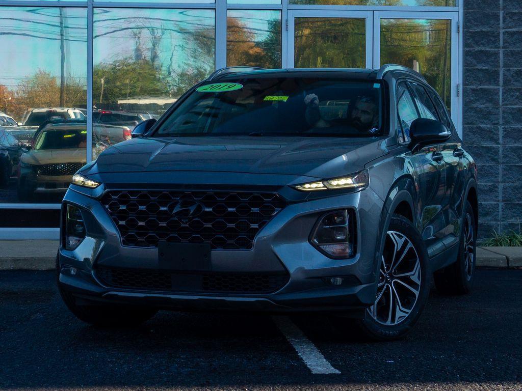 used 2019 Hyundai Santa Fe car, priced at $19,844