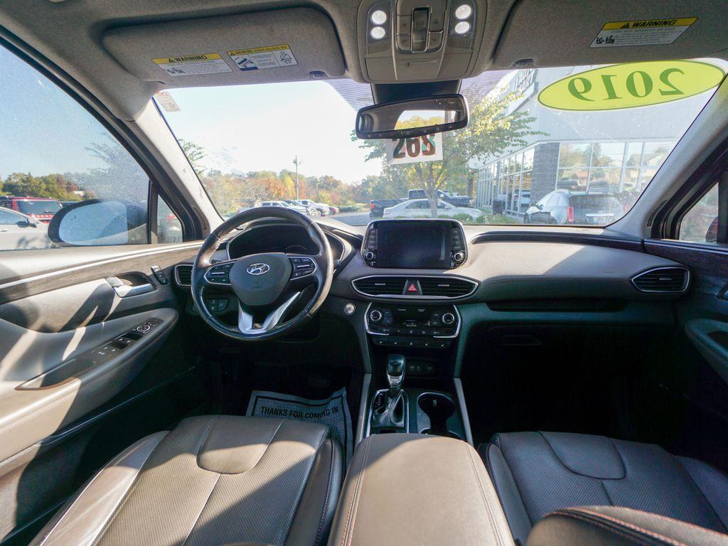 used 2019 Hyundai Santa Fe car, priced at $19,844