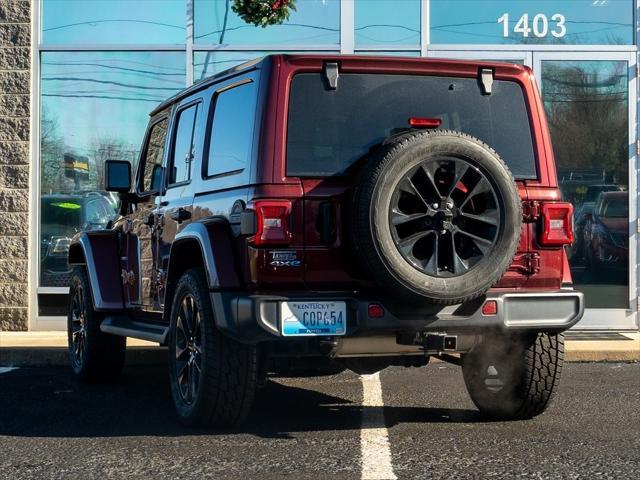 used 2021 Jeep Wrangler Unlimited 4xe car, priced at $29,844