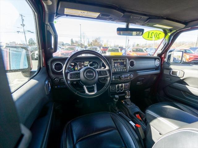 used 2021 Jeep Wrangler Unlimited 4xe car, priced at $29,844