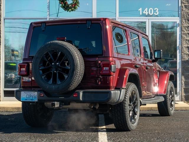 used 2021 Jeep Wrangler Unlimited 4xe car, priced at $29,844