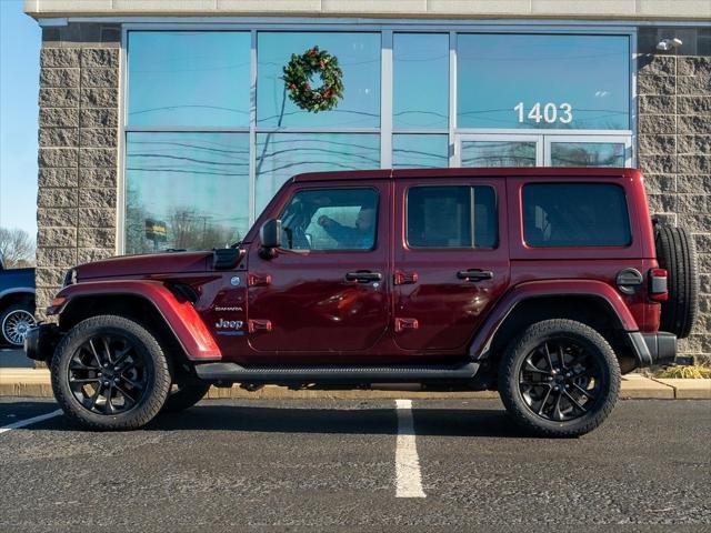 used 2021 Jeep Wrangler Unlimited 4xe car, priced at $29,844