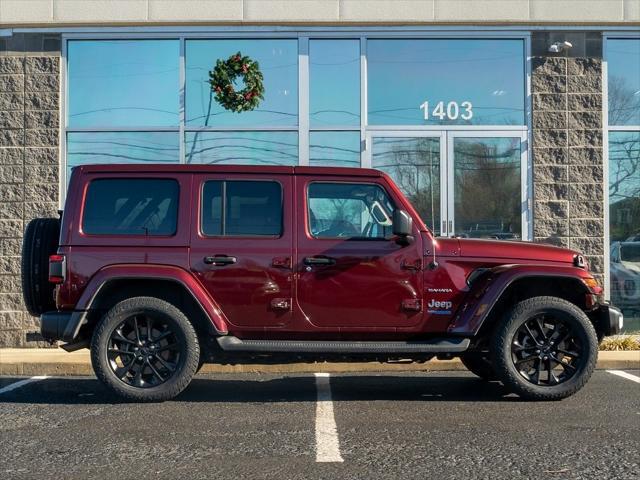 used 2021 Jeep Wrangler Unlimited 4xe car, priced at $29,844