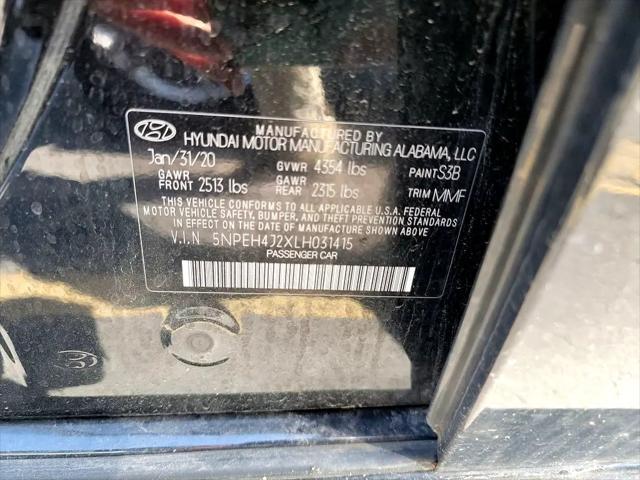 used 2020 Hyundai Sonata car, priced at $21,944