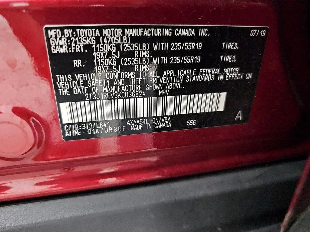 used 2019 Toyota RAV4 car, priced at $28,344