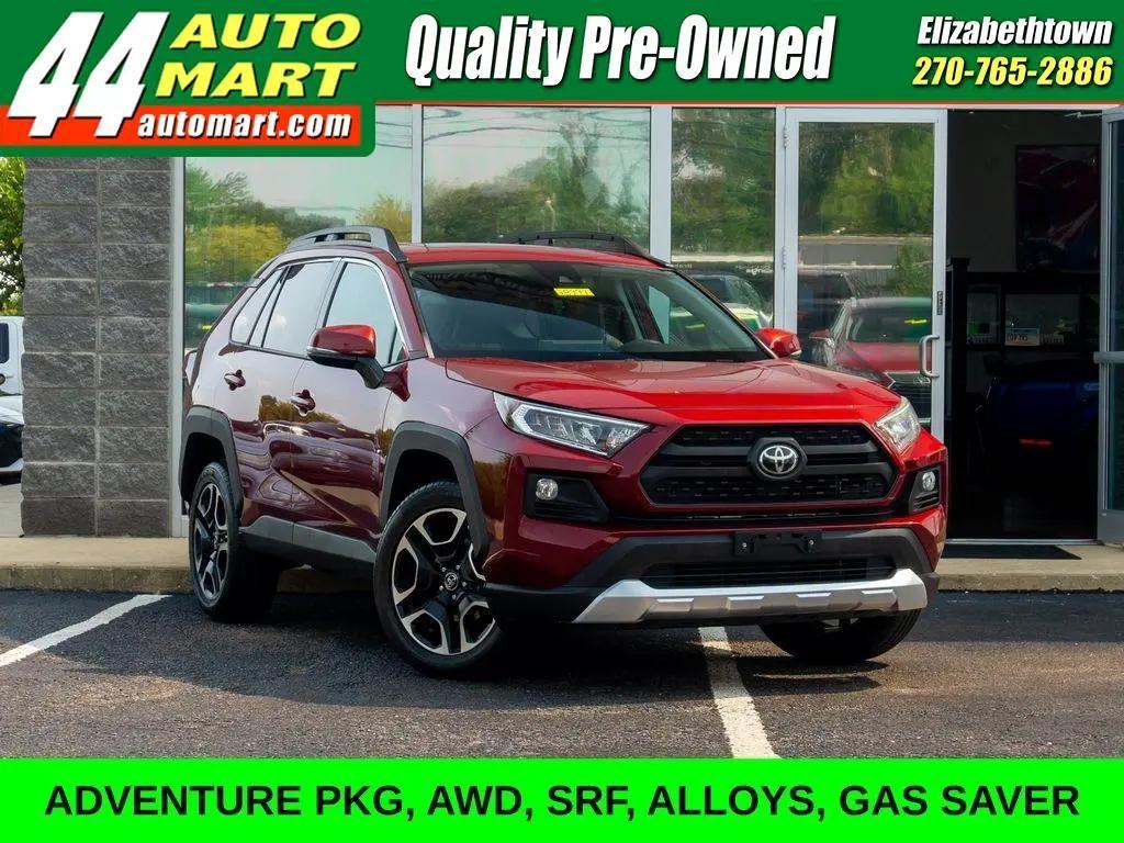 used 2019 Toyota RAV4 car, priced at $27,444