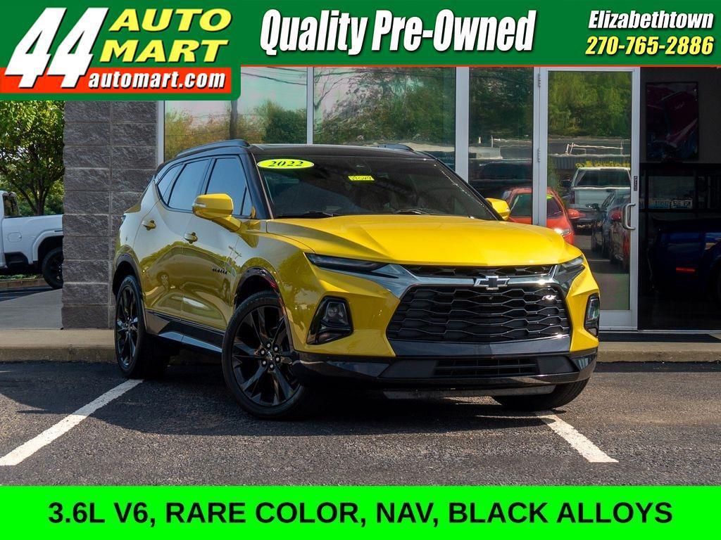 used 2022 Chevrolet Blazer car, priced at $29,544