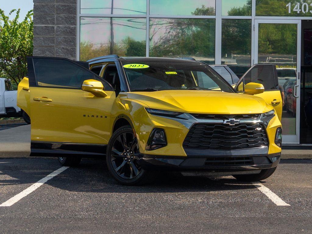 used 2022 Chevrolet Blazer car, priced at $29,544