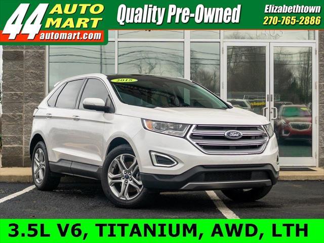 used 2018 Ford Edge car, priced at $17,744