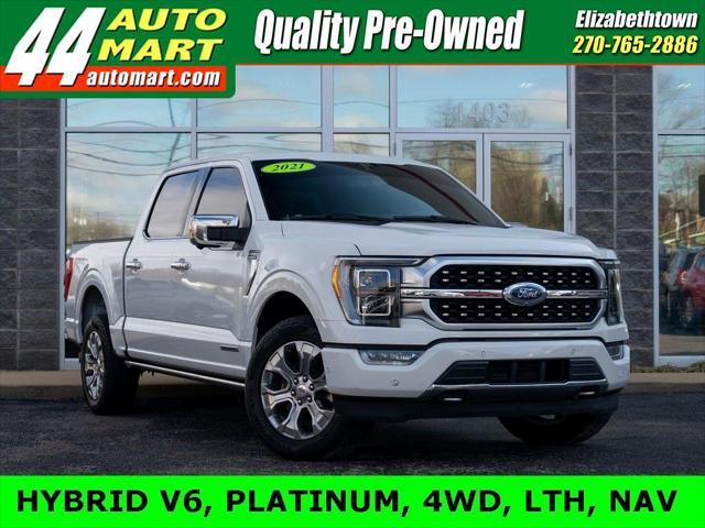 used 2021 Ford F-150 car, priced at $39,144