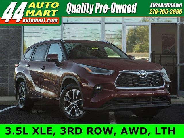 used 2021 Toyota Highlander car, priced at $38,944