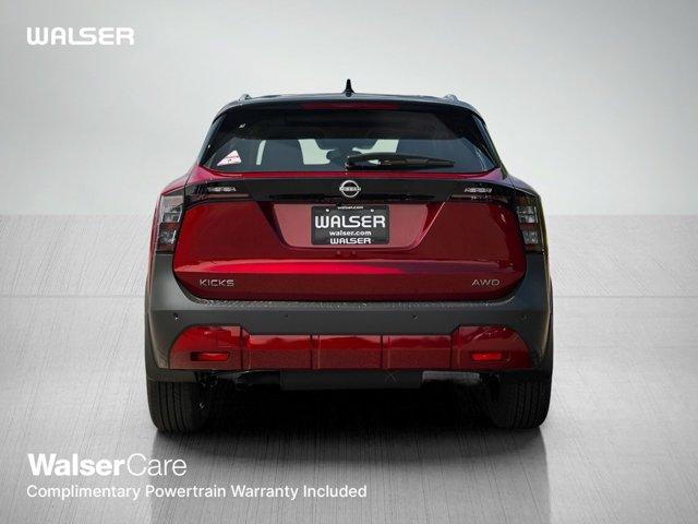 new 2025 Nissan Kicks car, priced at $26,849