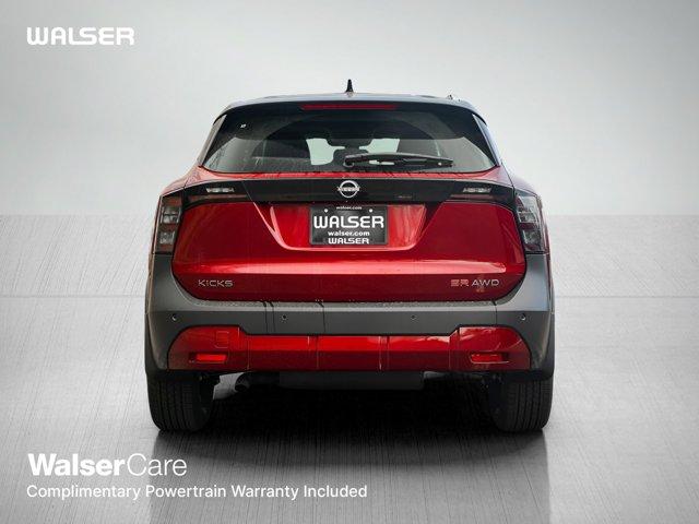new 2025 Nissan Kicks car, priced at $30,999