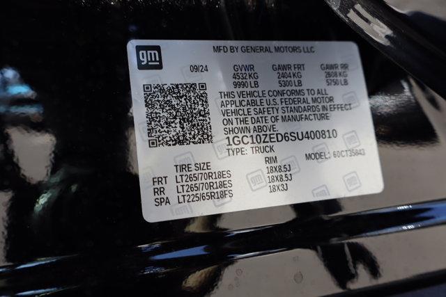 new 2025 Chevrolet Silverado EV car, priced at $68,035