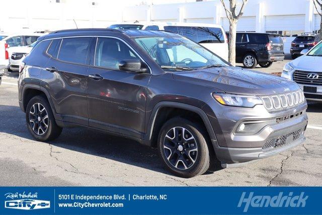 used 2022 Jeep Compass car, priced at $22,816