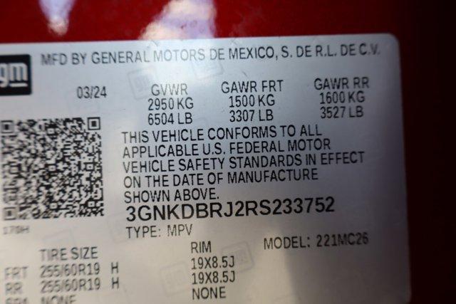 new 2024 Chevrolet Blazer EV car, priced at $48,190