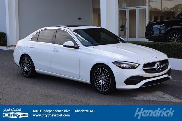 used 2022 Mercedes-Benz C-Class car, priced at $29,910