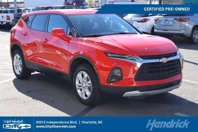 used 2022 Chevrolet Blazer car, priced at $27,632