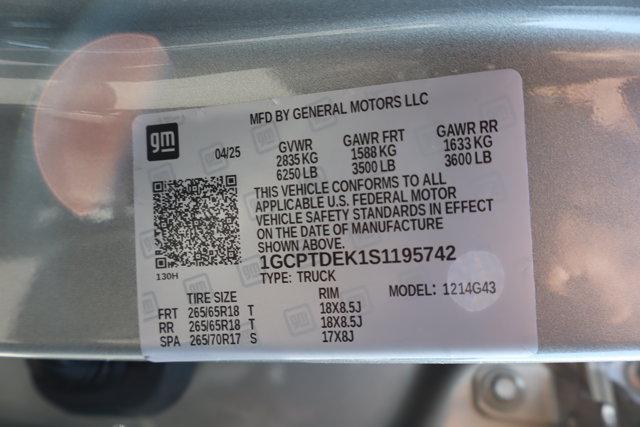 new 2025 Chevrolet Colorado car, priced at $43,664