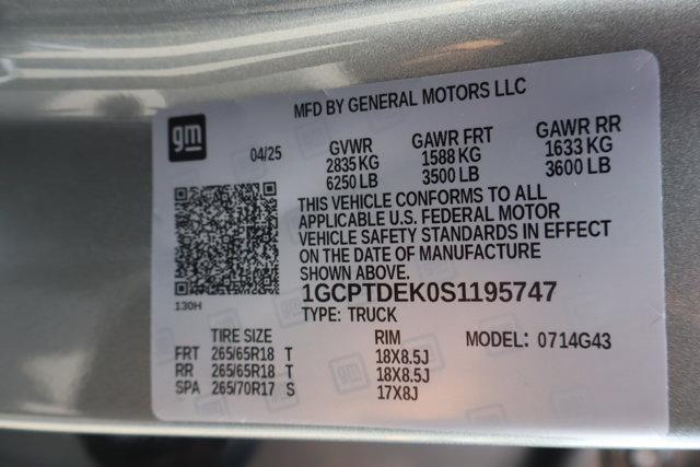 new 2025 Chevrolet Colorado car, priced at $45,855