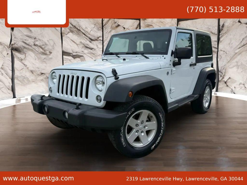 used 2018 Jeep Wrangler JK car, priced at $20,995