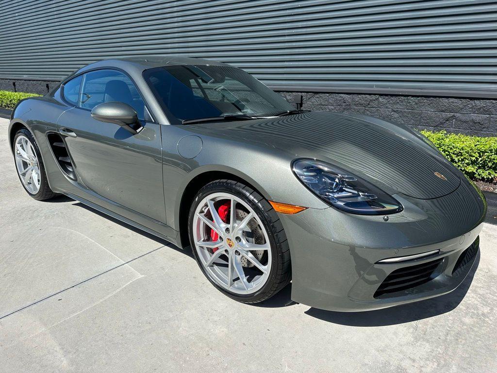 used 2025 Porsche 718 Cayman car, priced at $90,695