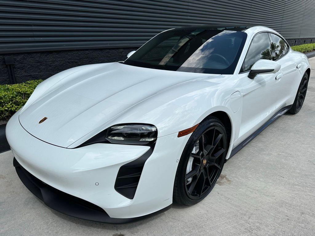 used 2024 Porsche Taycan car, priced at $109,995