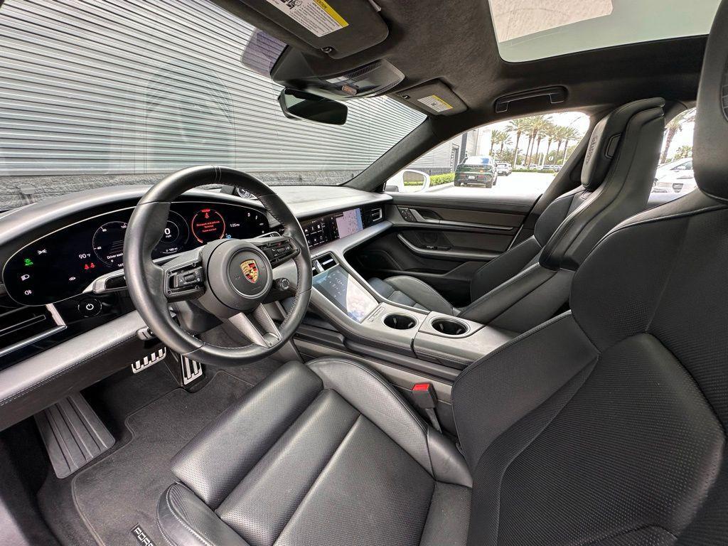 used 2024 Porsche Taycan car, priced at $109,995