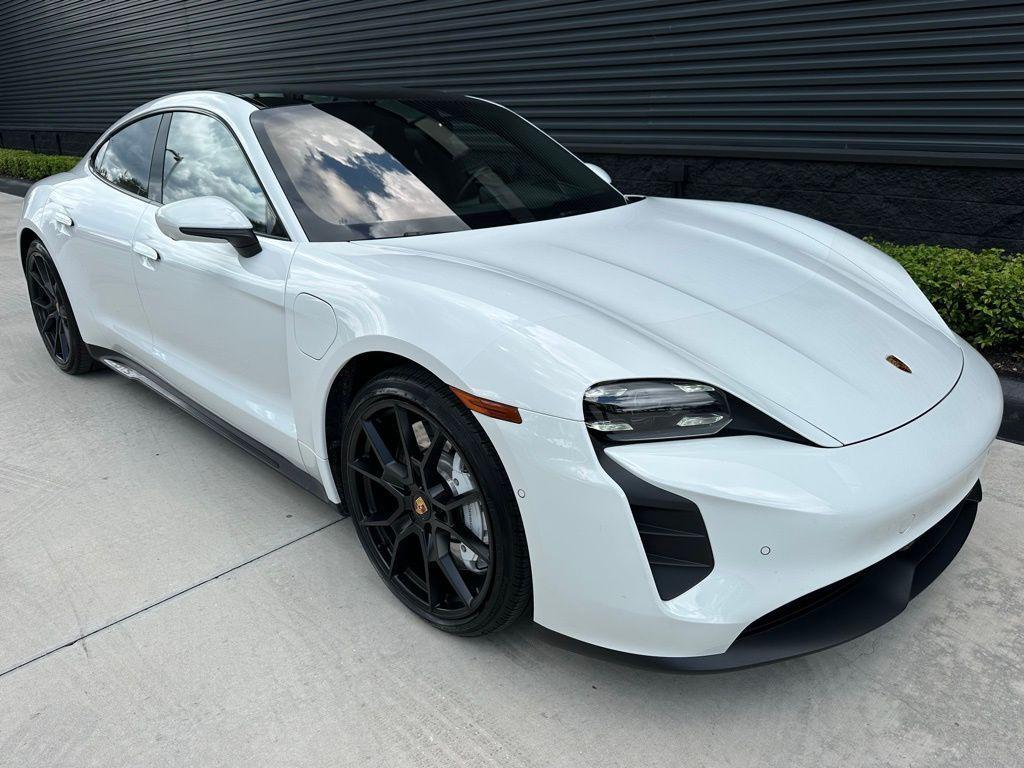 used 2024 Porsche Taycan car, priced at $109,995